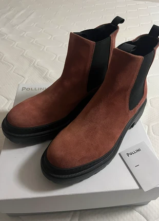 Pollini enkellaarsjes 40, merk: Pollini, staat: Nieuw met prijskaartje, maat: 40, € 95,00, € 100,45 inclusief Kopersbescherming