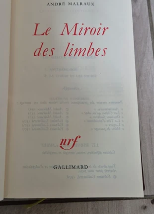 Le Miroir des Limbes André Malraux Gallimard Pléiade 1976 Relié 1014p édition rare, condition: Good, €24.90, €26.85 includes Buyer Protection