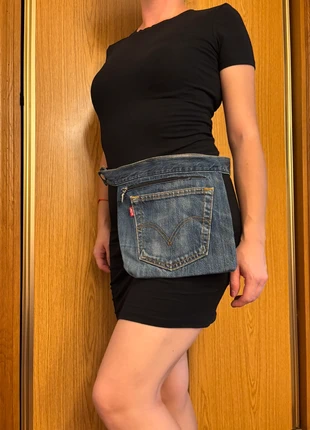 Handmade Levi’s Denim Belt Bag – Upcycled & Unique, marque: Handmade Beauty, état: Très bon état, 10,00 €, 11,20 € Protection acheteurs incluse