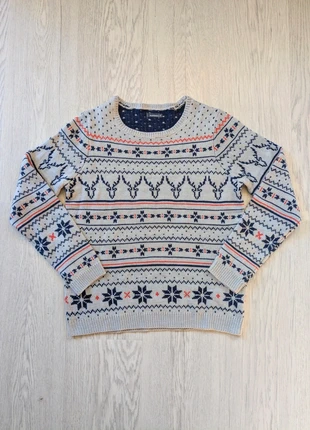 Pull vintage motifs nordiques - style montagne rétro, brand: Vintage Dressing, condition: Very good, size: M, €6.90, €7.95 includes Buyer Protection