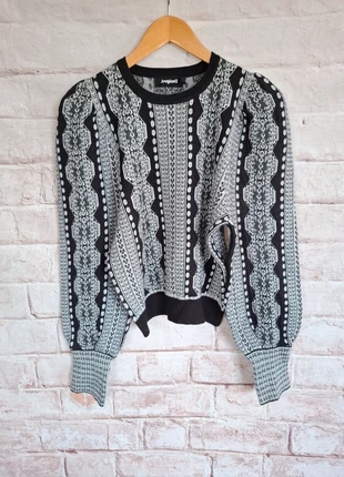 Desigual mujer precioso jersey de punto talla XL brillo, marca: Desigual, estado: Muito bom, tamanho: XL / 42 / 14, €35.00, €37.45 inclui Proteção do Comprador Pro