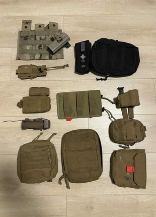 Tasmanian Tiger & Warrior Assault Systems – Pouch Lot, marque: TASMANIAN TIGER, état: Bon état, 38,90 €, 41,55 € Protection acheteurs incluse