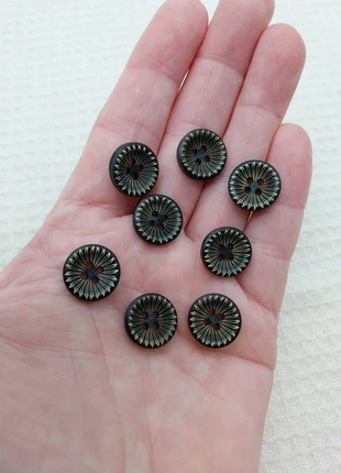 Bouton couture rond 15mm en bois noir pétale beige - 8pcs A1668, marca: Mercerie Syllikan, estado: Muy bueno, 2,45 €, 3,27 € Protección al comprador Pro incluida