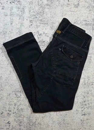 👖 Pantalon G-Star Raw 3301 Cargo Noir W33 L32 Homme Vintage, marque: G-Star, état: Très bon état, taille: W33 | FR 42, 54,95 €, 58,40 € Protection acheteurs (Pro) incluse