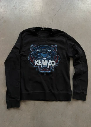 Black Kenzo sweater, merk: Kenzo, staat: Heel goed, maat: M, € 20,00, € 21,70 inclusief Kopersbescherming