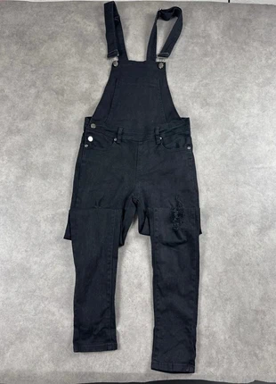 Salopette en jean noire skinny femme taille S - 36 eu 8 uk prettyuttlething - SAL0523, brand: Vintage Dressing, condizioni: Ottime, taglia: S / IT 40 / EU 36, €6.00, €7.00 include la Protezione acquisti Pro