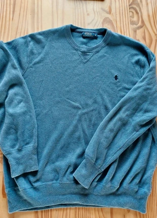 Sweat, pull bleu.  Polo Ralph Lauren. Col rond , taille XL. 
Logo brodé.  
100% coton., marque: Polo Ralph Lauren, état: Très bon état, taille: XL, 24,50 €, 26,43 € Protection acheteurs incluse
