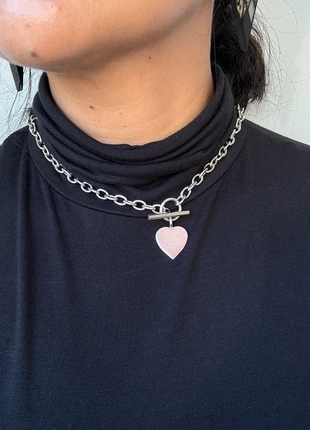 925 Solid Sterling Silver T Bar Toggle Necklace, condition: Very good, £55.00, £58.45 includes Buyer Protection Pro