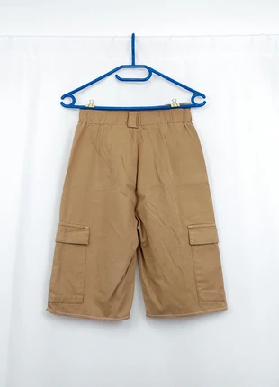 Cargo Brown Shorts Vintage Y2K Baggy Fit Streetwear, marca: Vintage Dressing, estado: Bom, tamanho: XS / 34 / 6, €14.00, €15.40 inclui Proteção do Comprador