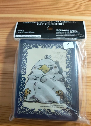 Sleeves Final Fantasy Chocobo's Crystal Hunt Fat Chocobo Neuf, marque: Final Fantasy, état: Neuf avec étiquette, 4,99 €, 5,94 € Protection acheteurs incluse