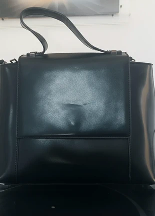 Borsa Satchel Nera Strutturata con Tracolla Removibile, marque: mit company, état: Très bon état, 4,00 €, 4,90 € Protection acheteurs incluse