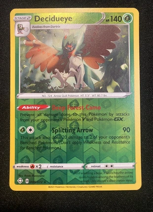 Decidueye reverse, marque: Pokémon, état: Neuf sans étiquette, 1,00 €, 1,75 € Protection acheteurs incluse