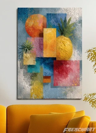 Poster métallique 30cm x 42cm Forme Colorées + aimant mural fourni., brand: Unique, condition: Very good, €28.75, €30.89 includes Buyer Protection Pro