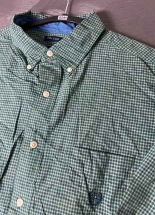 Chaps Green Checkered Shirt - 241, brand: CHAPS, condizioni: Buone, taglia: L, €9.00, €10.15 include la Protezione acquisti Pro