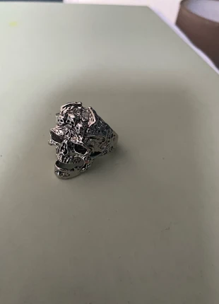 Metal skull ring, brand: Skull, condition: New without tags, size: Adjustable, £2.50, £3.33 includes Buyer Protection