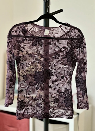 Haut transparent dentelle, marque: Camaïeu, état: Très bon état, taille: M / 38 / 10, 3,00 €, 3,85 € Protection acheteurs incluse