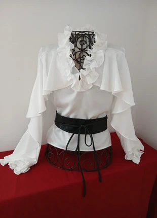 Blouse/Chemise style victorien TM/38, marque: gothik mood, état: Neuf avec étiquette, taille: M / 38 / 10, 29,00 €, 31,15 € Protection acheteurs incluse