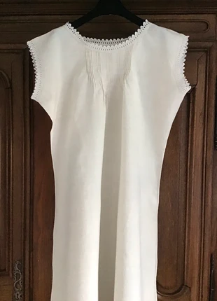 Chemise ancienne taille 44 femme en pur LIN brodé monogramme EG, marque: Chemise ancienne en pur Lin, état: Neuf sans étiquette, taille: XXL / 44 / 16, 14,00 €, 15,40 € Protection acheteurs incluse