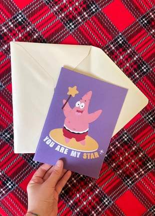 Biglietto d'auguri - Patrick Star (con busta), marke: SpongeBob SquarePants, zustand: Neu, 6,00 €, 7,00 € inklusive Vinted-Käuferschutz