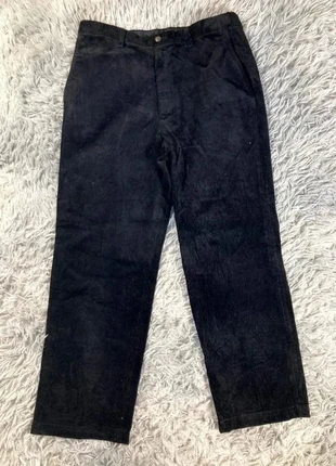 Pantalon Velours Côtelé Noir Classique Coupe Droite Made in Vietnam 35x30, marque: Vintage Dressing, état: Très bon état, taille: W35 | FR 44, 12,00 €, 13,30 € Protection acheteurs (Pro) incluse