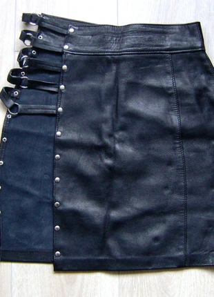 nappa leather strappy bandage skirt fetish party sexy punk rock rock-chick gothic concert rave, brand: leather sexy rock-chick fetish goth, condizioni: Nuovo senza cartellino, taglia: S / IT 40 / EU 36, €45.00, €47.95 include la Protezione acquisti