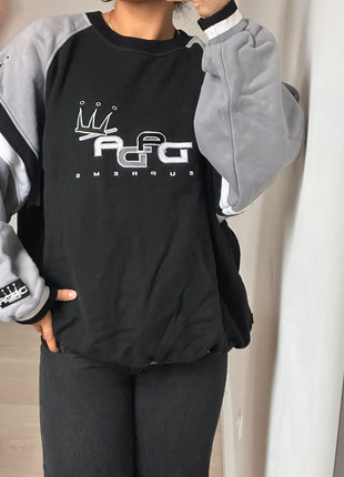 W1/ sweat noir et gris dada suprême, marque: Dada Supreme, état: Très bon état, taille: M / 38 / 10, 19,00 €, 20,65 € Protection acheteurs (Pro) incluse