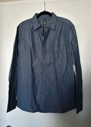 Blau gestreiftes Hemd, marque: Tom Tompson, état: Neuf sans étiquette, taille: L, 5,00 €, 5,95 € Protection acheteurs incluse