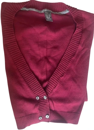 Chaqueta Zara Kids color burdeos con botones manga larga. Talla 13/14años, marque: Zara Kids, état: Très bon état, taille: 14 ans / 164 cm, 5,00 €, 5,95 € Protection acheteurs incluse