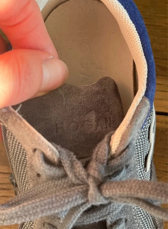Baskets grises et bleues Hogan - photo numéro 7