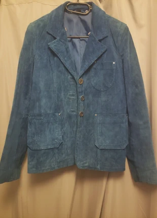 Veste bleu vintage, merk: Vintage Dressing, staat: Heel goed, maat: L / 40 / 12, € 20,00, € 21,70 inclusief Kopersbescherming