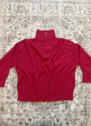 Famulily Rib Knitted 1/4 Zip Sweaters / oversized, brand: Amazon, condition: New without tags, size: L / 12, £7.00, £8.05 includes Buyer Protection Pro