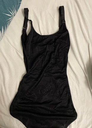 Body cintré noir vintage, brand: COQUETTE, condition: Very good, size: XS / 34 / 6, €13.00, €14.35 includes Buyer Protection