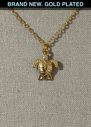 Gold Plated Turtle Pendant Necklace. Brand New, condition: New with tags, £4.00, £4.90 includes Buyer Protection Pro