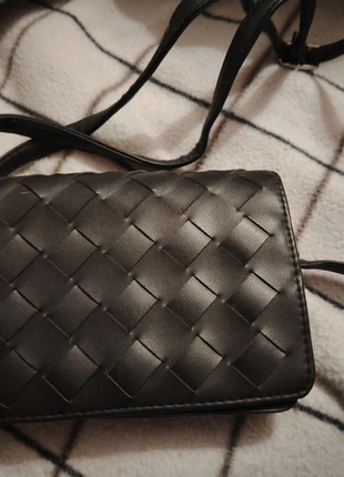 Primark Black Woven Faux Leather Crossbody Bag | Never Used | Irish Seller, brand: Primark, condition: New without tags, €3.00, €3.85 includes Buyer Protection