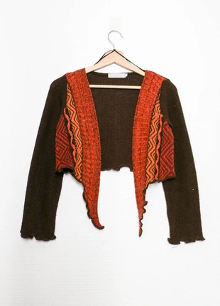 Knitted crop top | Boléro court en maille, marque: Cache Cache, état: Bon état, taille: XS / 34 / 6, 8,00 €, 9,10 € Protection acheteurs (Pro) incluse