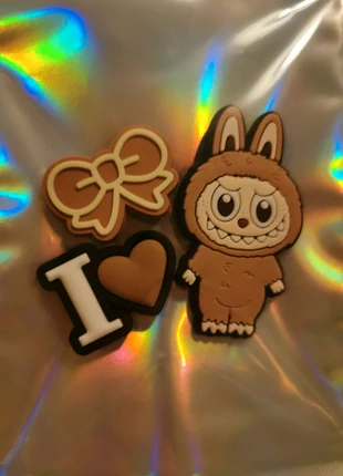 Labubu medium croc charm - Brown, condition: New without tags, size: One size, £4.00, £4.62 includes Buyer Protection