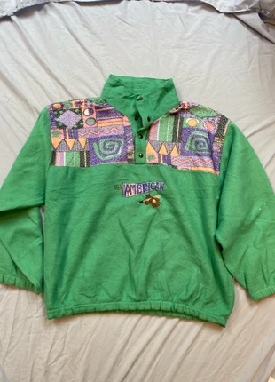 198. American vintage fleece jumper - large - in good condition, condition: Good, size: M / UK 12-14, £7.50, £8.58 includes Buyer Protection