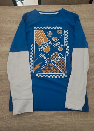 Maillot manche longue, marca: Gémo, estado: Muy bueno, tamaño: 12 años / 152 cm, 1,50 €, 2,28 € Protección al comprador incluida