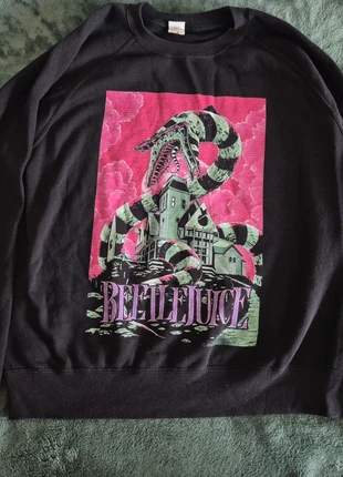 Beetlejuice sweatshirt, brand: Fruit of the Loom, condition: Good, size: M / 38 / 10, €7.00, €8.05 includes Buyer Protection