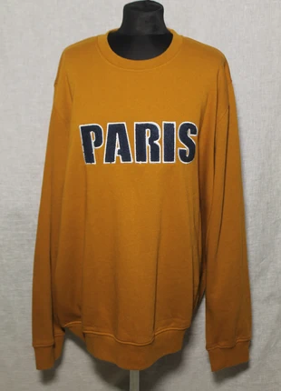 Sweatshirt laranja "Paris"- Kiabi, marque: Kiabi, état: Très bon état, taille: XXL, 5,00 €, 5,95 € Protection acheteurs incluse