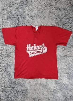 T-shirt vintage Badger Sport Hobart Cardinals Baseball Rouge Made in Nicaragua 90s M, brand: Vintage Dressing, condition: Good, size: M, €10.00, €11.20 includes Buyer Protection Pro