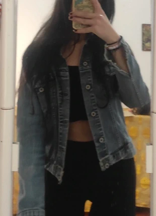 Giubbotto di Jeans Vintage/Casual Denim, marque: Energie, état: Neuf sans étiquette, taille: M / 38 / 10, 9,00 €, 10,15 € Protection acheteurs incluse