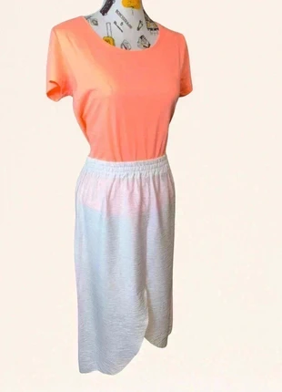 Jupe longue blanche ouverte devant - taille unique 38 à 44 - très bon état, état: Très bon état, taille: Taille unique, 2,00 €, 2,80 € Protection acheteurs incluse