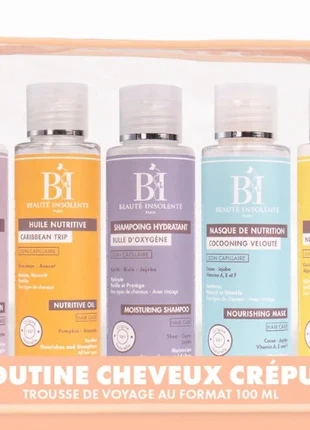 Beauté Insolente Pack Voyage cheveux Crépus, merk: beauté insolente, staat: Nieuw met prijskaartje, € 43,50, € 46,38 inclusief Kopersbescherming