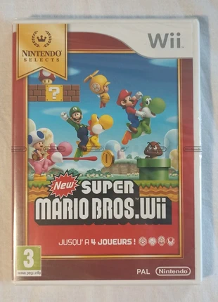 New super Mario Bros Wii : Sous blister/ Scellé, état: Neuf sans étiquette, 45,00 €, 47,95 € Protection acheteurs incluse