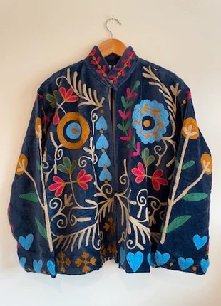 Velvet Suzani Jacket, brand: artofakind, condition: New with tags, size: One size, £55.00, £58.45 includes Buyer Protection