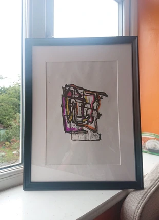 Glastonbury Festival Flags Print in Frame, brand: Art, condition: New with tags, £25.00, £26.95 includes Buyer Protection