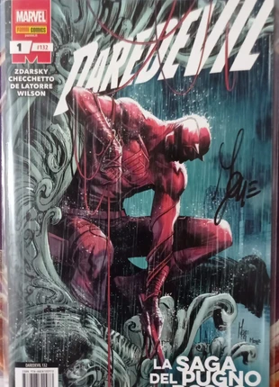 Daredevil - Zdarsky/Checchetto 1 - firmato Marco Checchetto, staat: Heel goed, € 45,00, € 47,95 inclusief Kopersbescherming