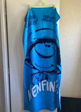 Drap de bain, marque: Gaston Lagaffe, état: Très bon état, 4,00 €, 4,90 € Protection acheteurs incluse