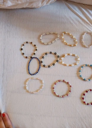 Bracelet en pierres naturelles 💎, merk: créa 'Dolce, staat: Heel goed, € 7,90, € 9,00 inclusief Kopersbescherming